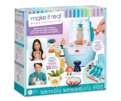Kit de Cerámica con Torno Mini Pottery Studio