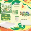 Kit de Pintura Marmoleada 12 Colores