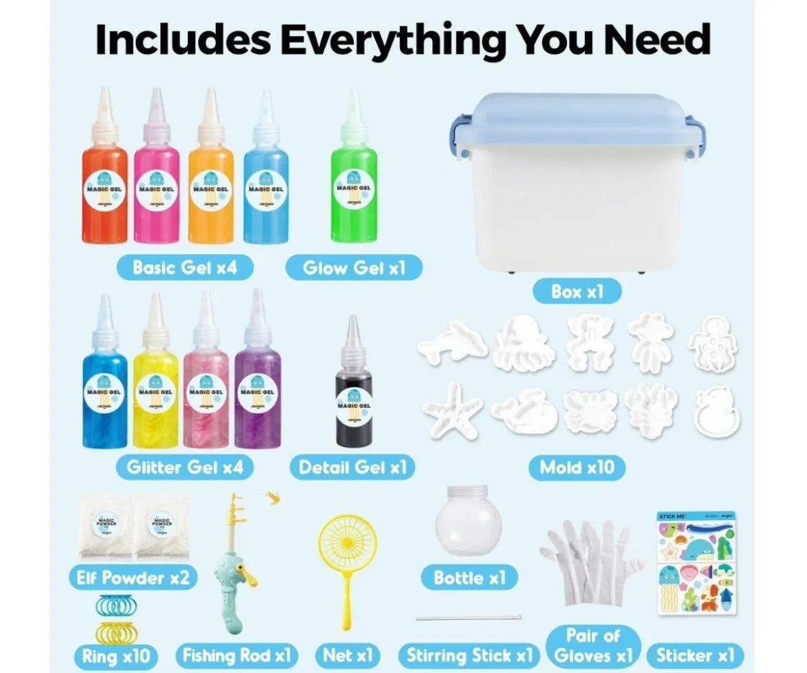 Kit Figuritas de Gel 3D en Agua