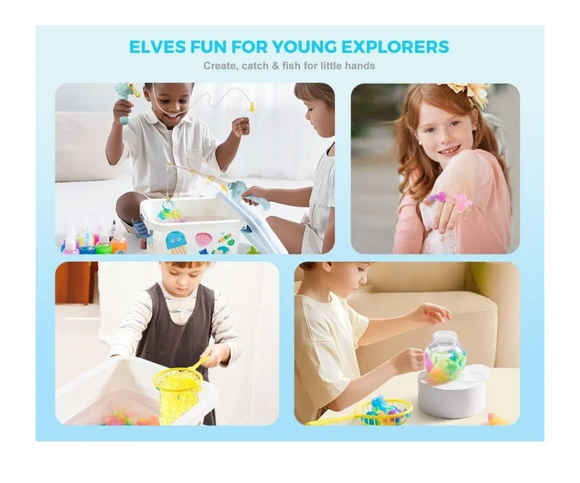 Kit Figuritas de Gel 3D en Agua