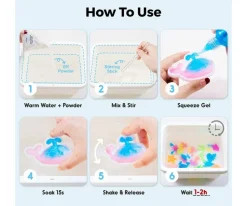 Kit Figuritas de Gel 3D en Agua