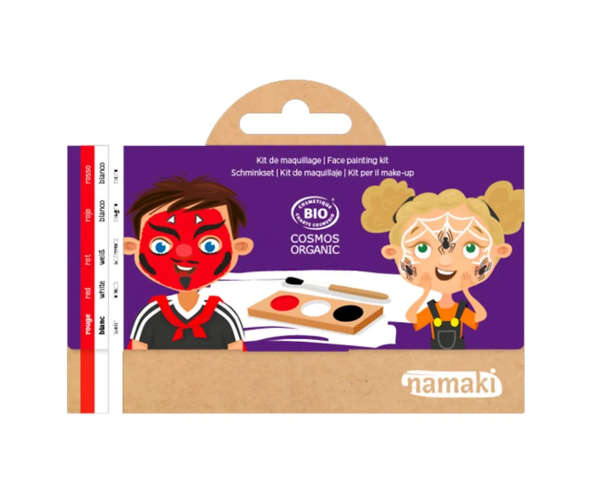Kit Maquillaje Diablo y Araña
