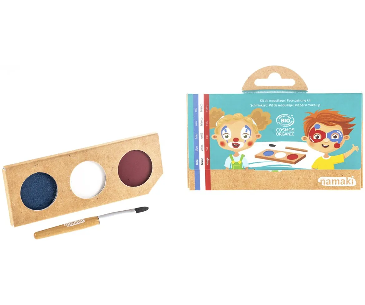 Kit Maquillaje Facial de Payaso & Arlequín