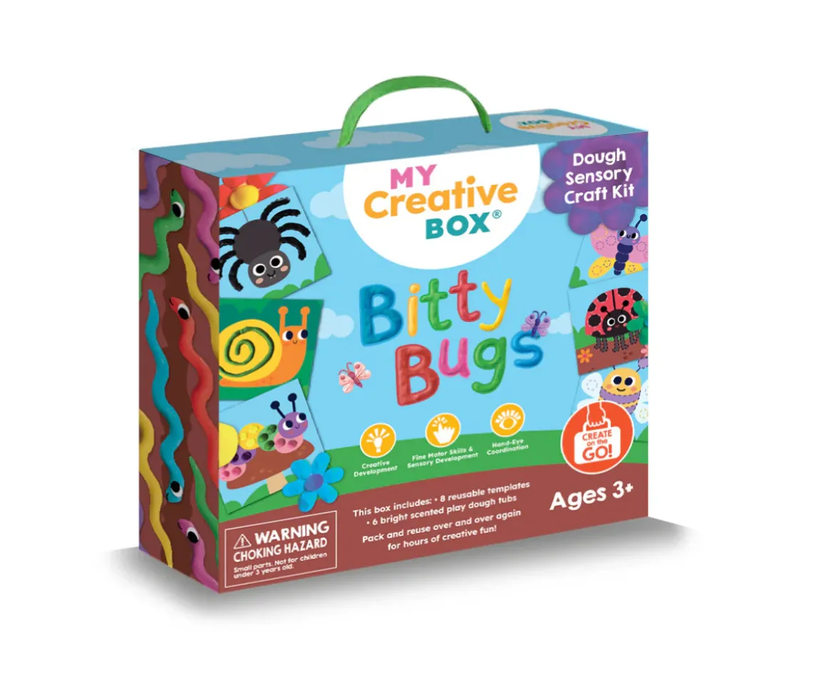 Kit Sensorial de Plastilina Bitty Bugs