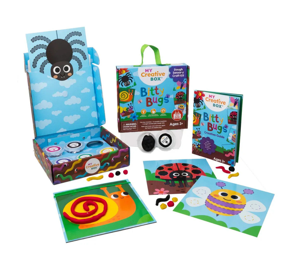Kit Sensorial de Plastilina Bitty Bugs