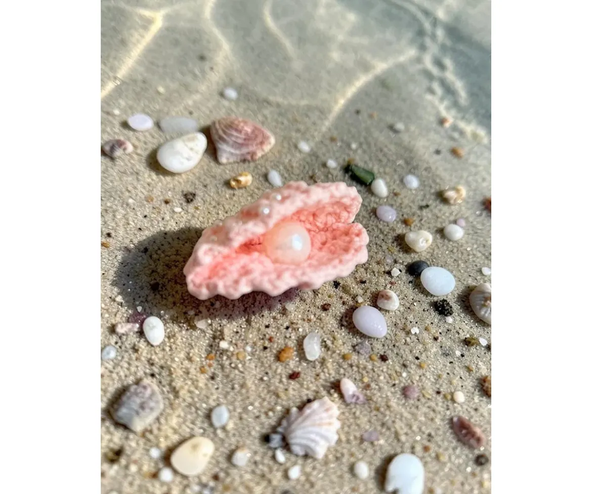 Les P'tits Déguiz Conjunto Sirena Rosa con Turbante y Concha Perla Rosa