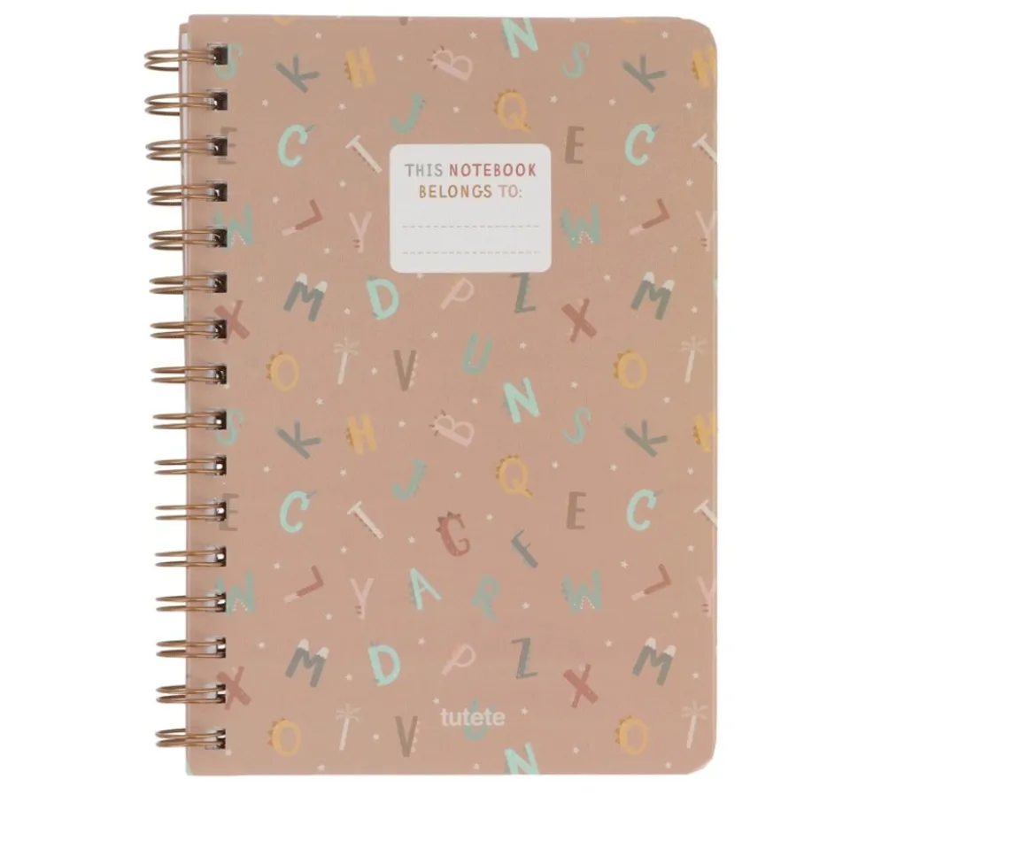 Libreta Escolar Funny Letters