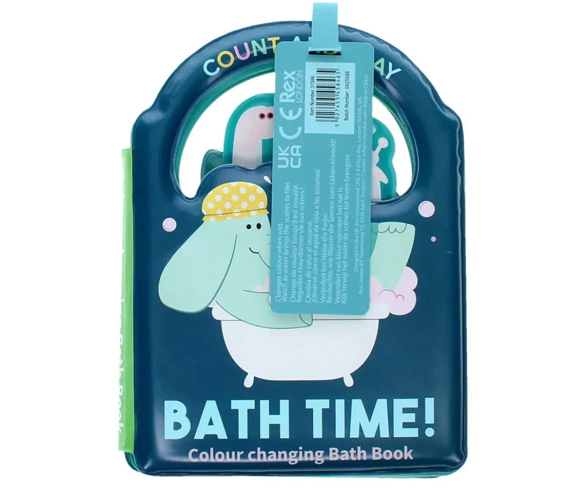 Libro de Baño Cambia Color Bath Time