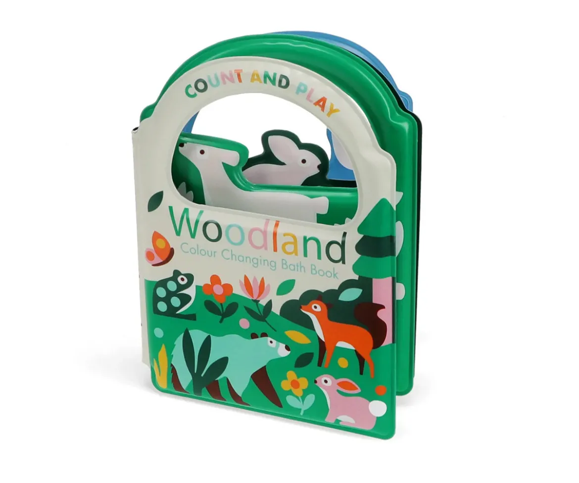 Libro de Baño Cambia Color Woodland