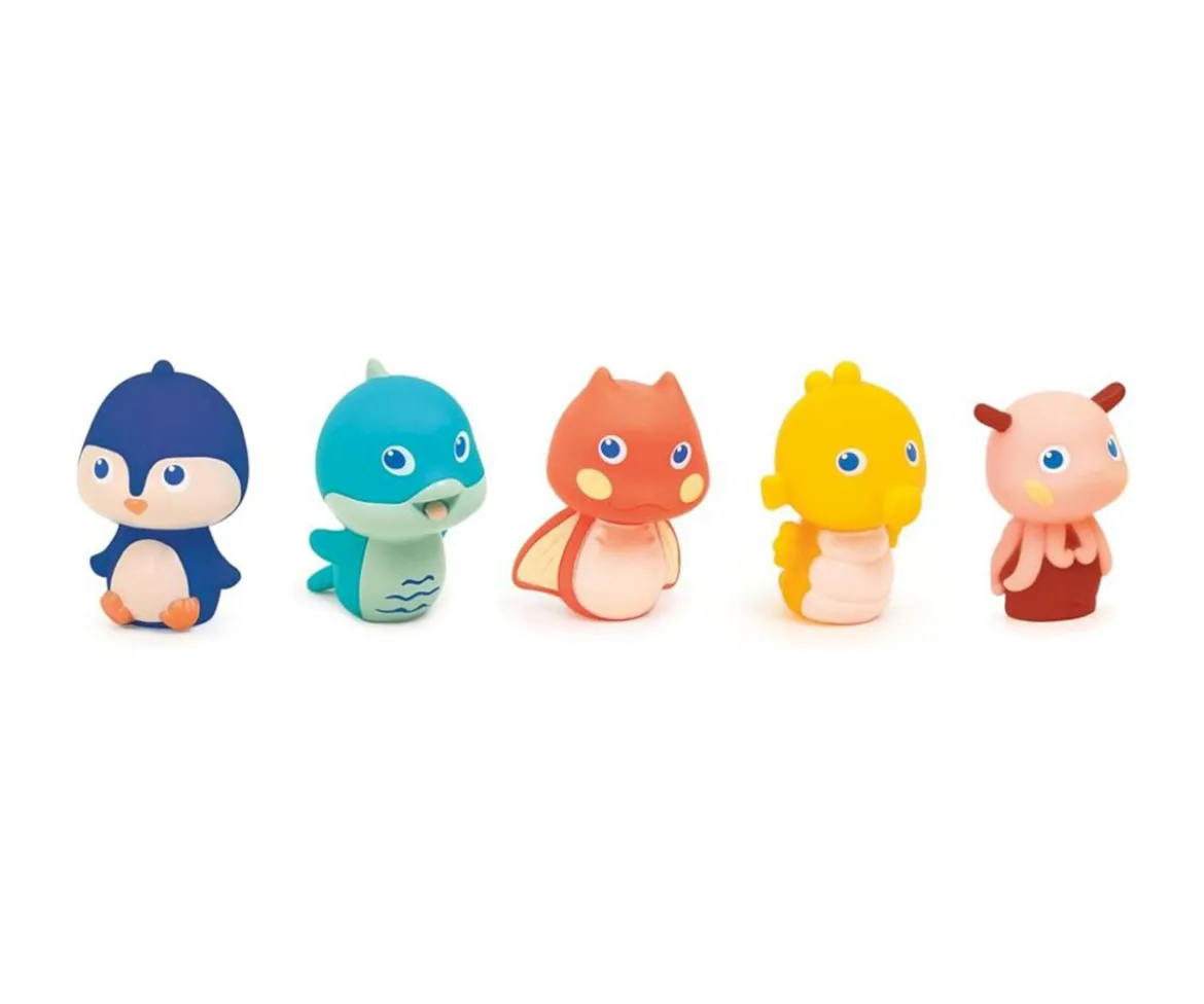 Libro de Baño y 5 Marionetas de Dedo