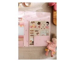 Libro de Pegatinas de Compras con Rosa