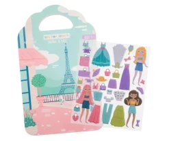 Libro de Pegatinas de Gel Reutilizables de Compras en París