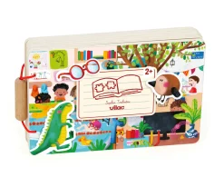 Libro de Puzzles de Madera Les Activités