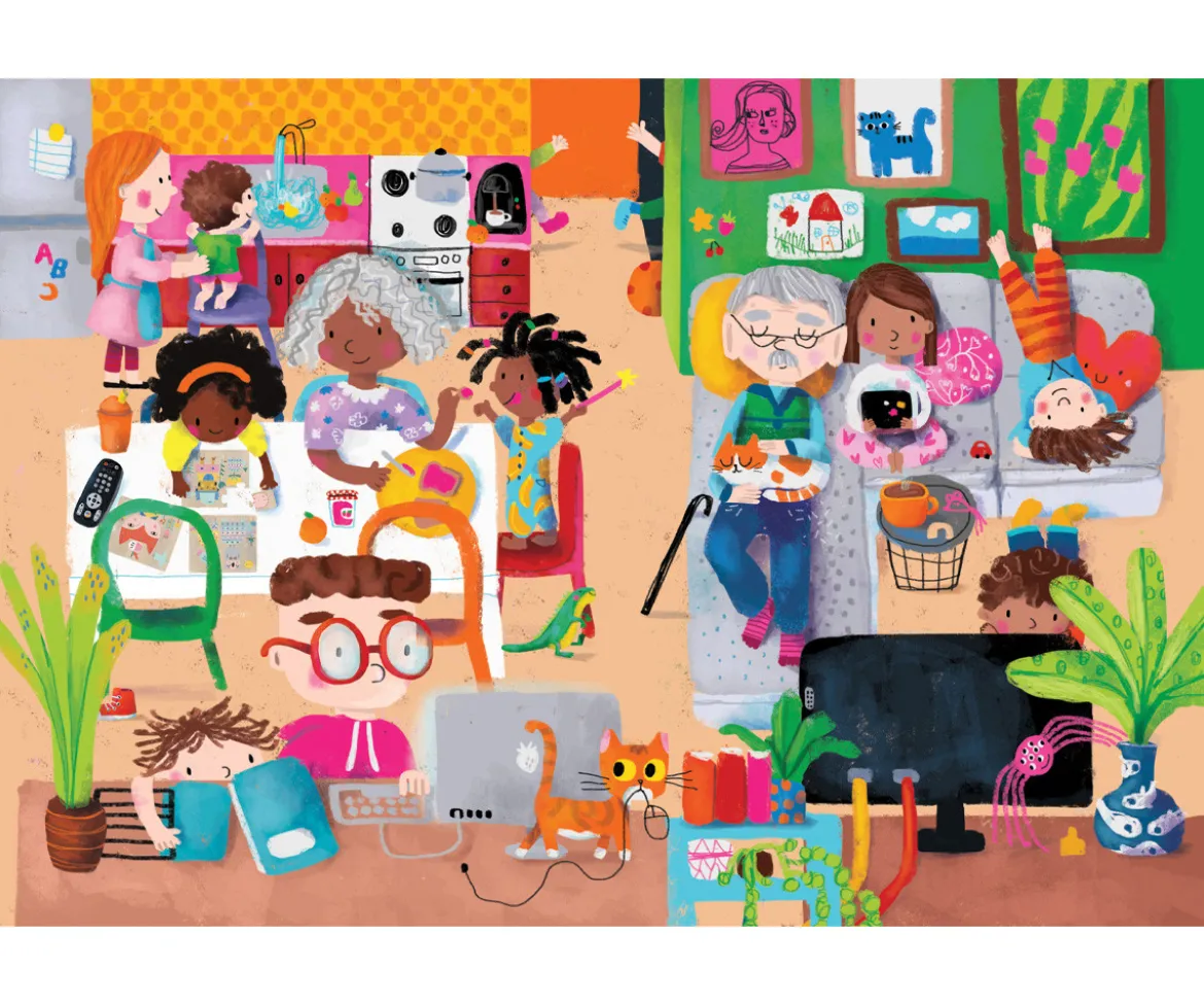 Libro de Puzzles de Madera Les Activités