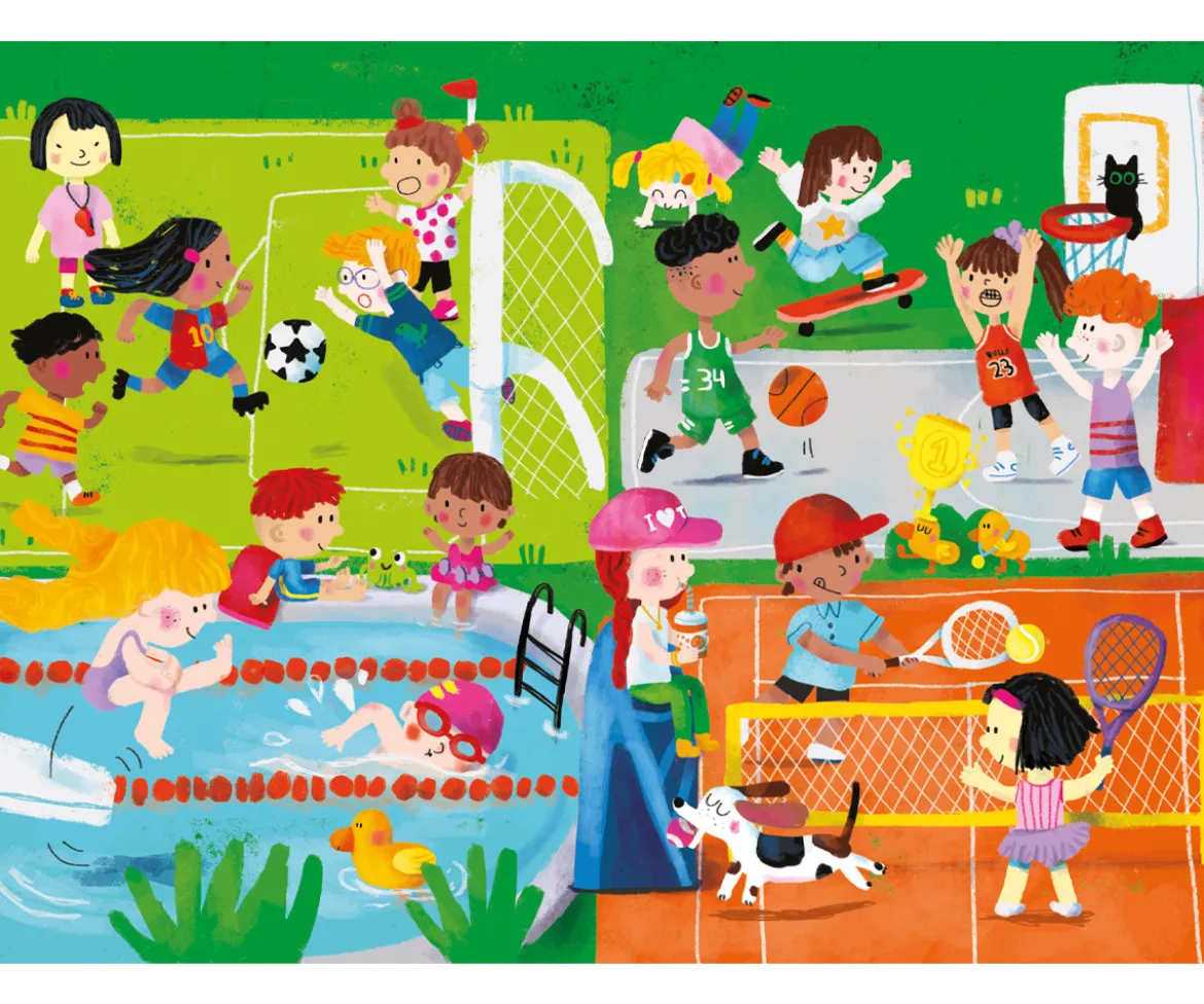 Libro de Puzzles de Madera Les Activités