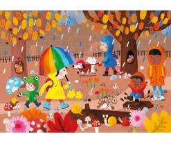 Libro de Puzzles de Madera Le 4 Saisons