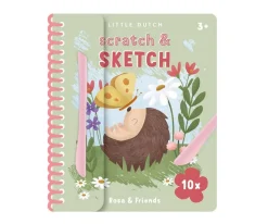 Libro de Rascar Rosa & Friends