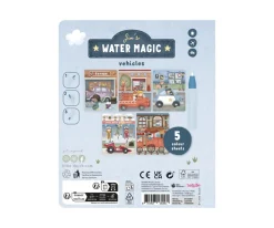 Libro Mágico Aqua para Colorear Jim Vehículos