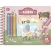 Libro Mágico para Colorear Jardín de Rosa y sus Amigos