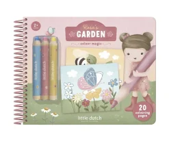 Libro Mágico para Colorear Jardín de Rosa y sus Amigos