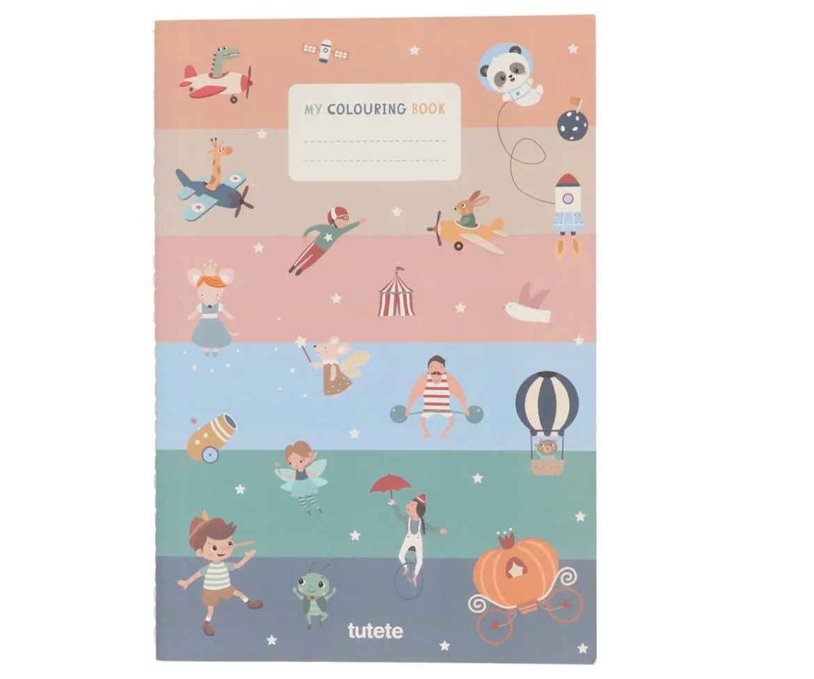 Libro para Colorea con Tubo de Lápices Mouse Fairies