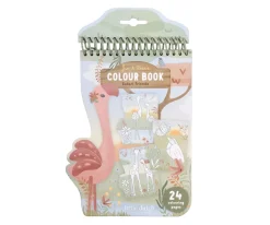 Libro para Colorear Flamenco Safari Friends
