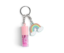 Llavero con Brillo de Labios Unicornio Mágico