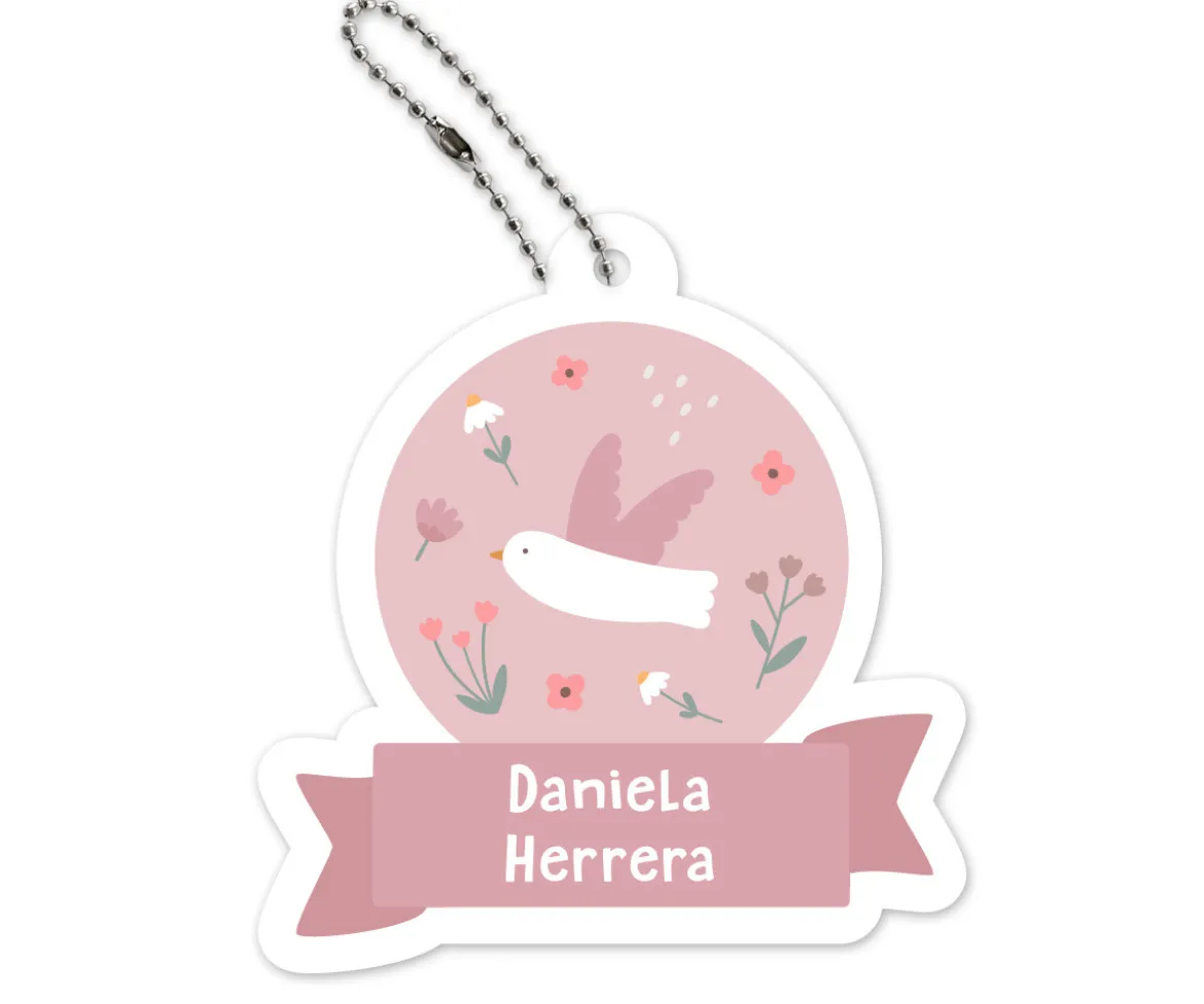 Llavero Mochila Blossom Birds