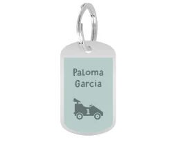Llavero Mochila Coche de Carreras