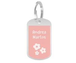 Llavero Mochila Flores