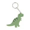 Llavero Silicona Personalizable Dinos World T-Rex