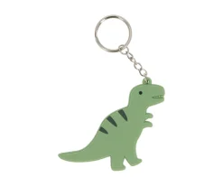 Llavero Silicona Personalizable Dinos World T-Rex