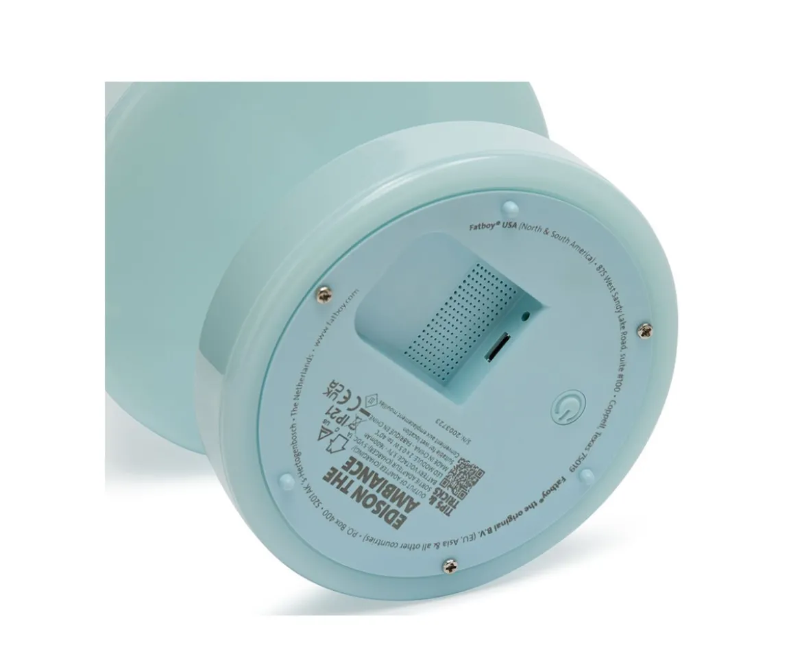 Lámpara de Mesa Edison The Ambiance Polar Blue
