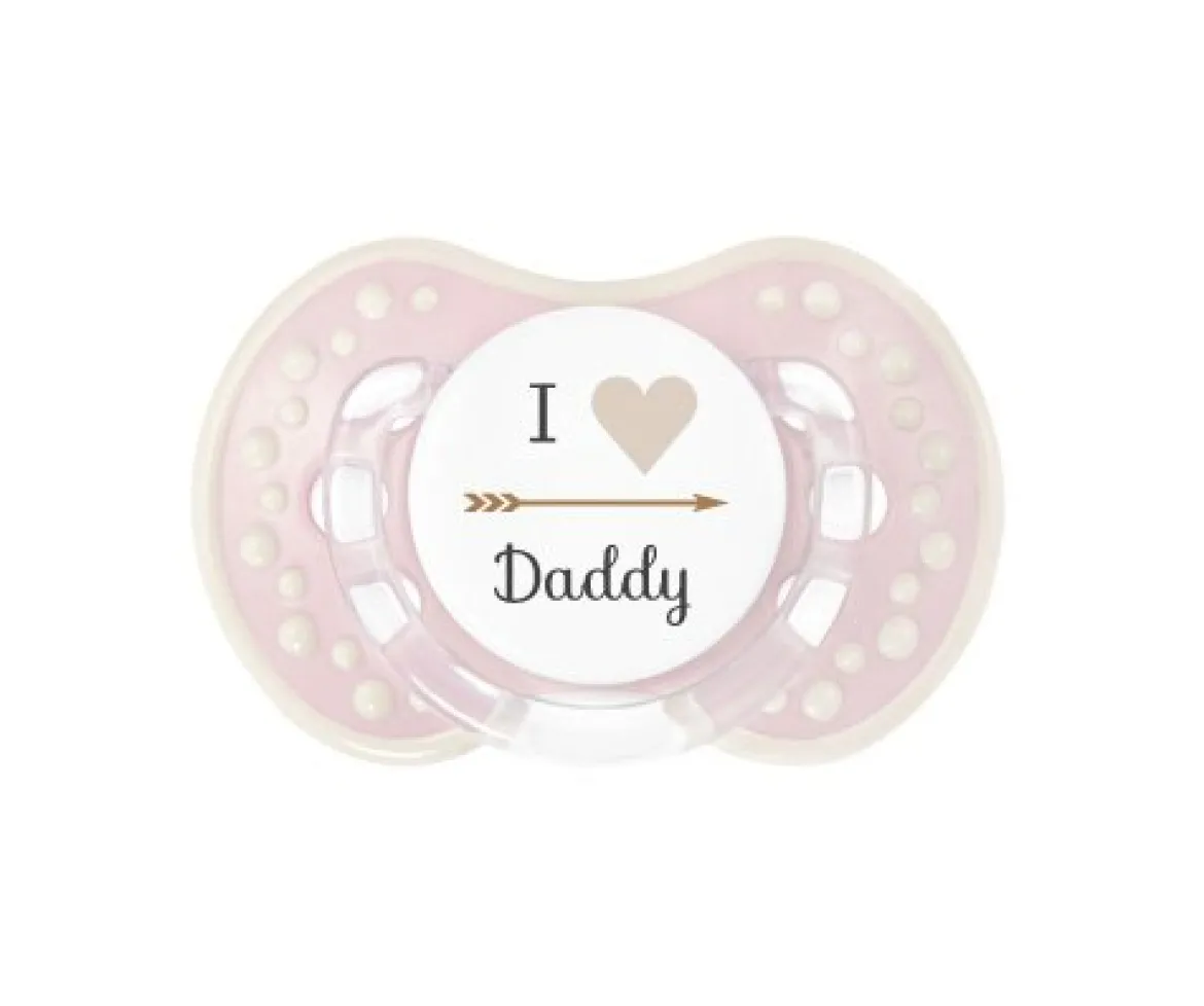 1 LOVI I Heart Daddy Pink