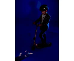 Luz Linterna Proyector Micro Floor Light Cohete para Patinetes