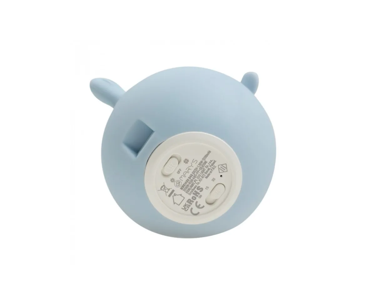 Luz Nocturna LED Pez Globo Azul