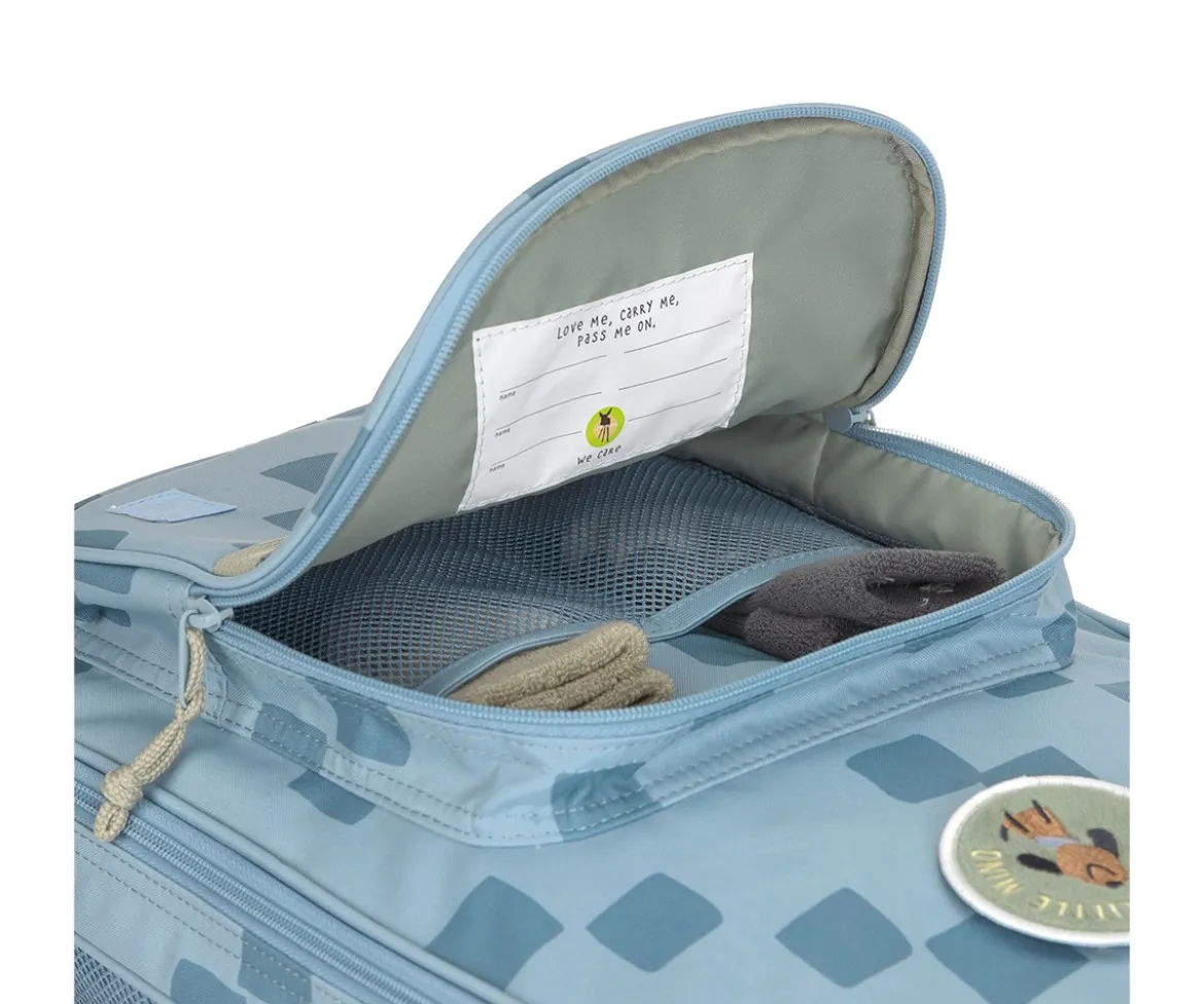 Maleta Infantil Pattern Party Blue / Green