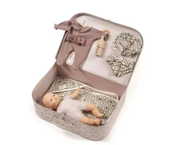 Maleta Vintage "Kit Recién Nacido" Amélie para Muñecos Babies