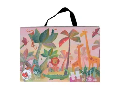 Maletín con Puzzle La Selva 40 piezas