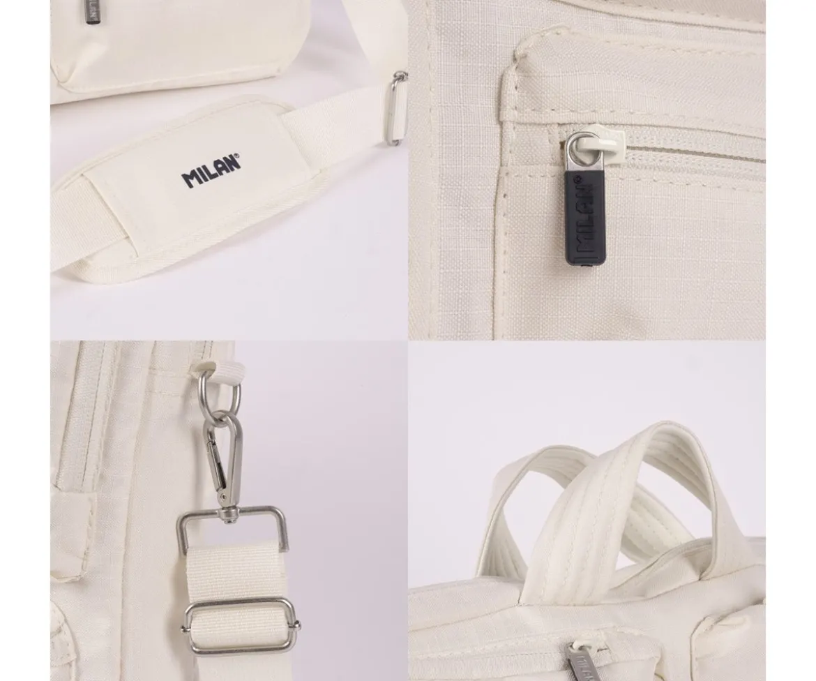 Maletín Portátil Escolar Colección 430 Since 1918 Beige