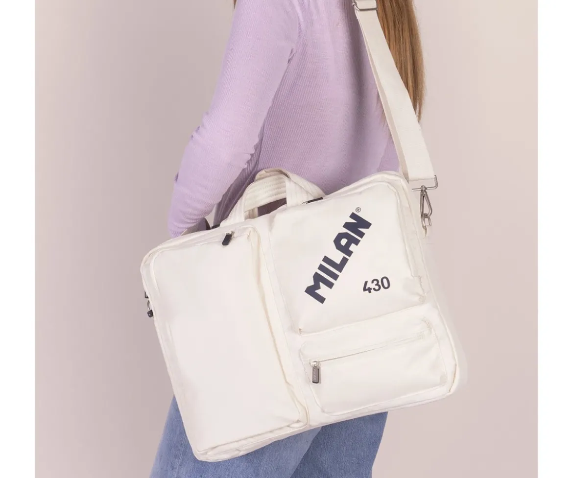 Maletín Portátil Escolar Colección 430 Since 1918 Beige