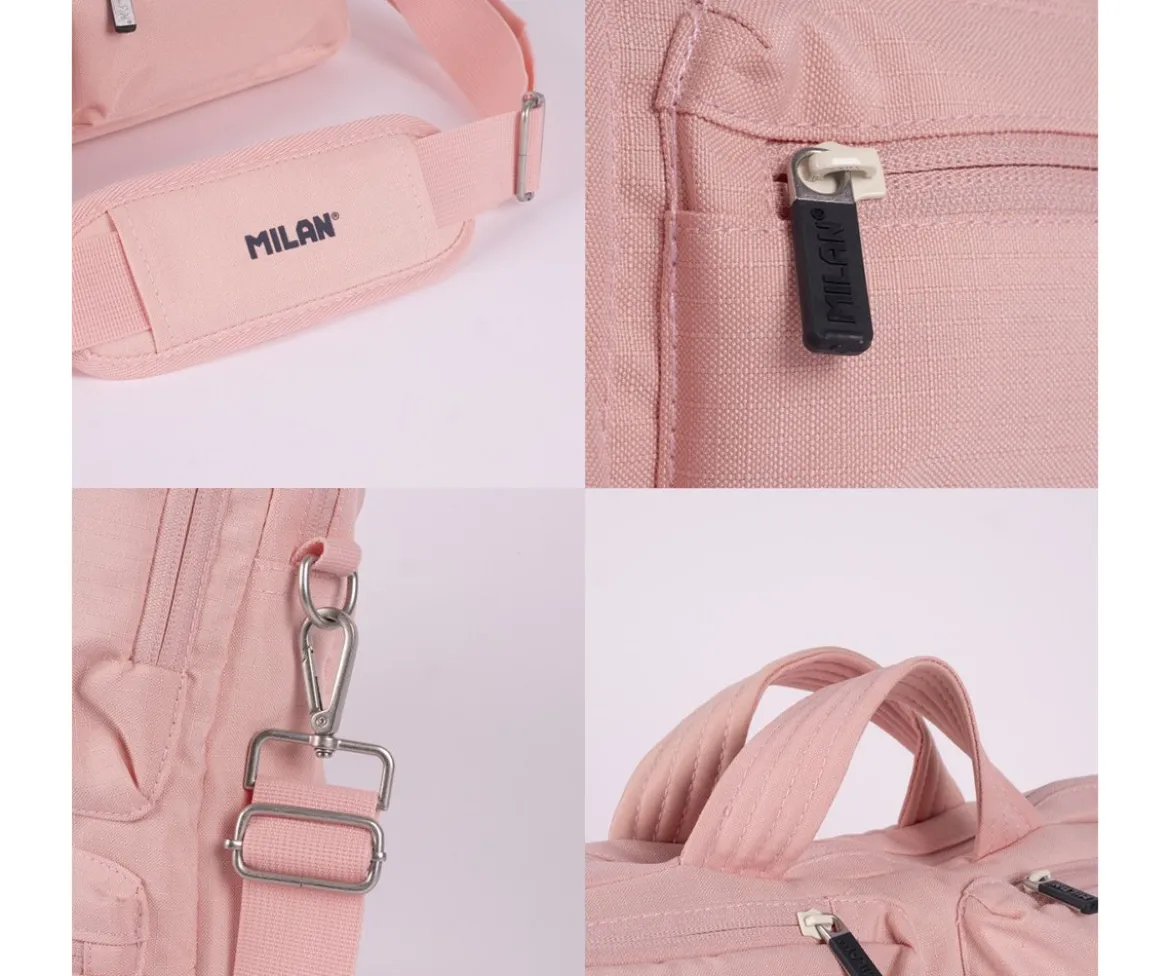 Maletín Portátil Escolar Colección 430 Since 1918 Rosa