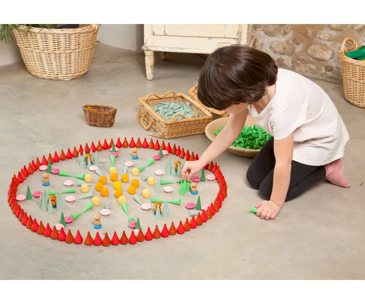 Mandala Pequeños Fuegos
