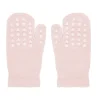 Manoplas Antideslizantes Algodón Orgánico Soft Pink