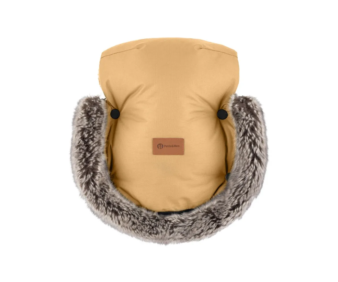Manoplas Térmicas Impermeables para Carrito Furry Caramel