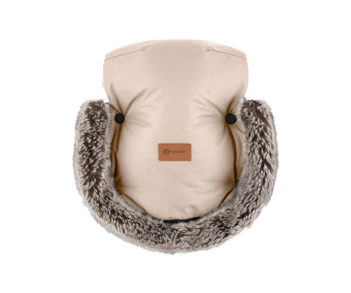 Manoplas Térmicas Impermeables para Carrito Furry Rose Petal