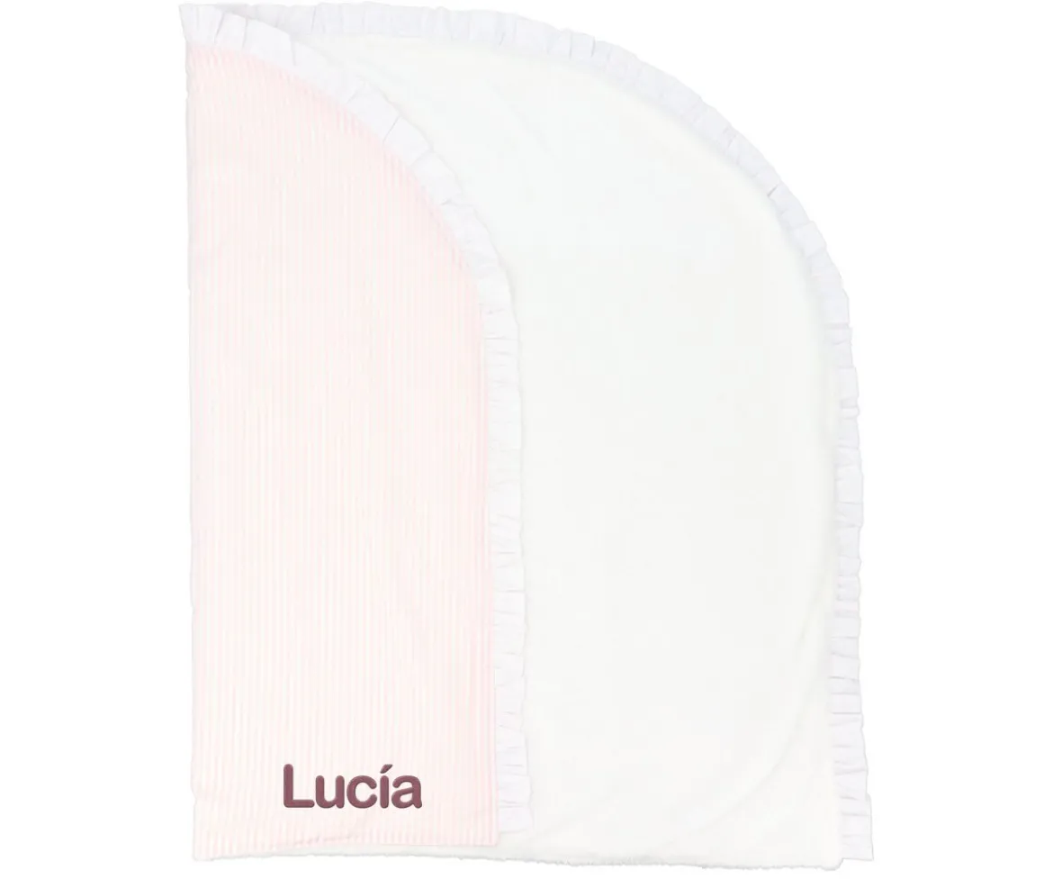 Manta Arrullo Dorset Rosa Personalizable
