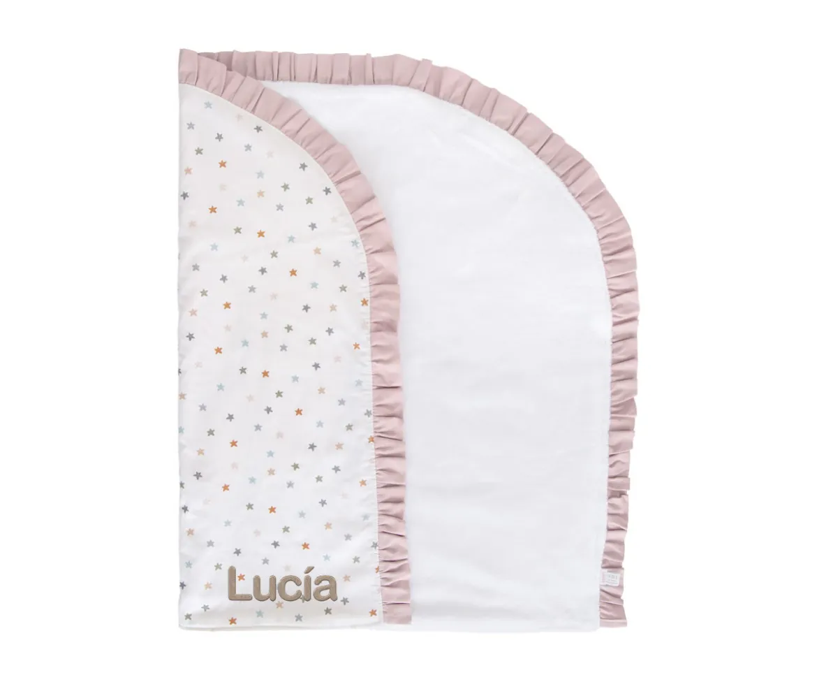 Manta Arrullo Little Stars Pink Personalizable