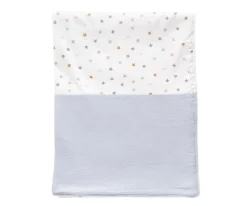 Manta Coralina Little Stars Blue Personalizable