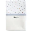 Manta Coralina Little Stars Blue Personalizable
